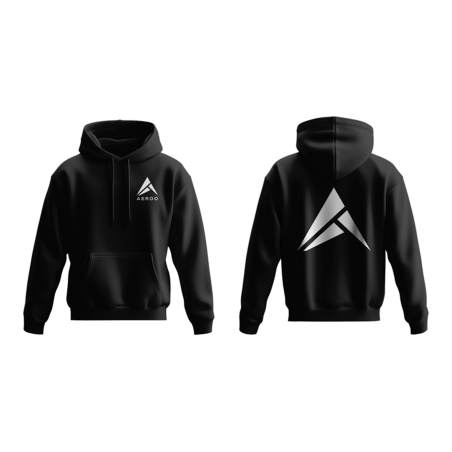 Aeroo Crna Dukserica