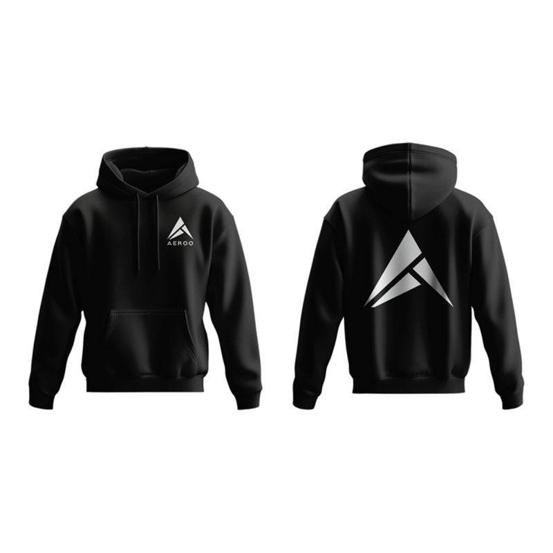 Aeroo Crna Dukserica